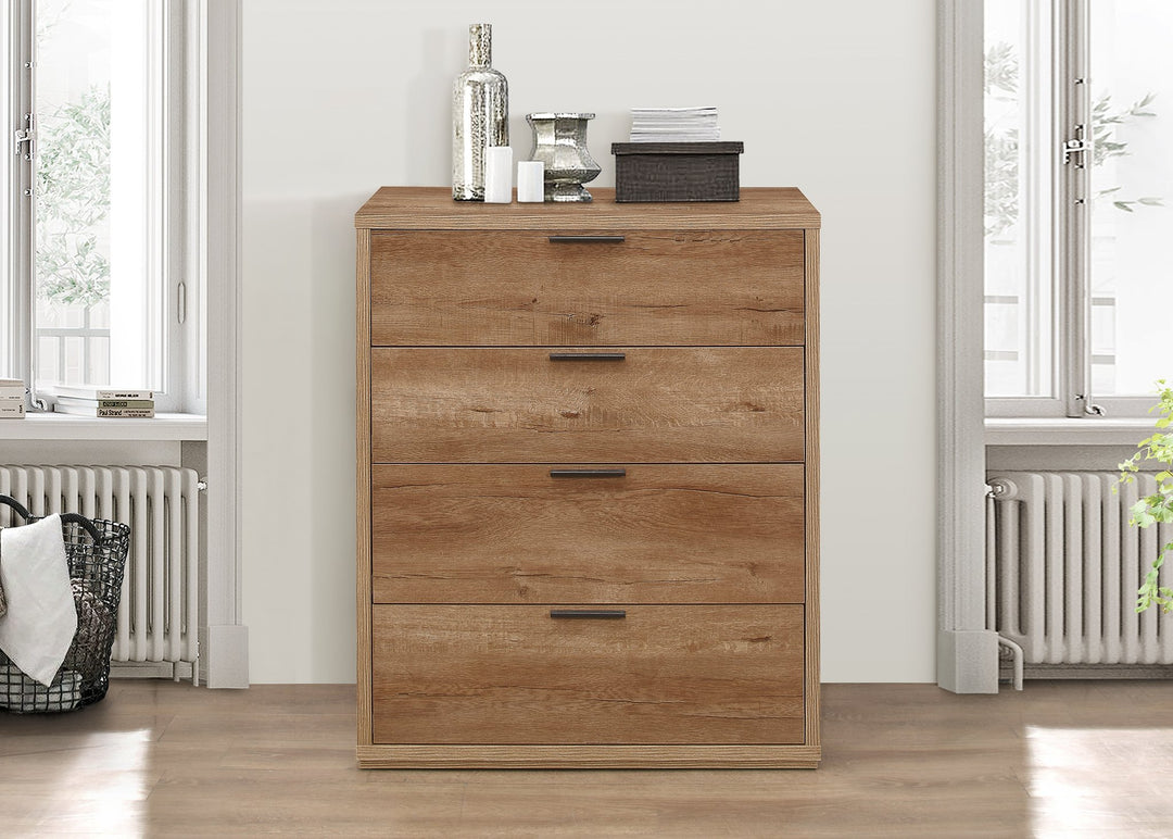 Birlea Stockwell 4 Drawer Chest (Self Assembly) (DHD)