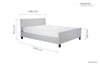Birlea Stratus Bed (Self Assembly) (DHD)