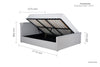 Birlea Stratus Ottoman Bed (Self Assembly) (DHD)