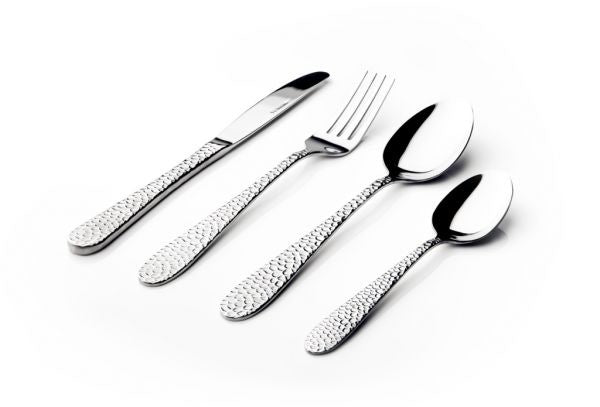 Pifco hammered 16 piece cutlery set
