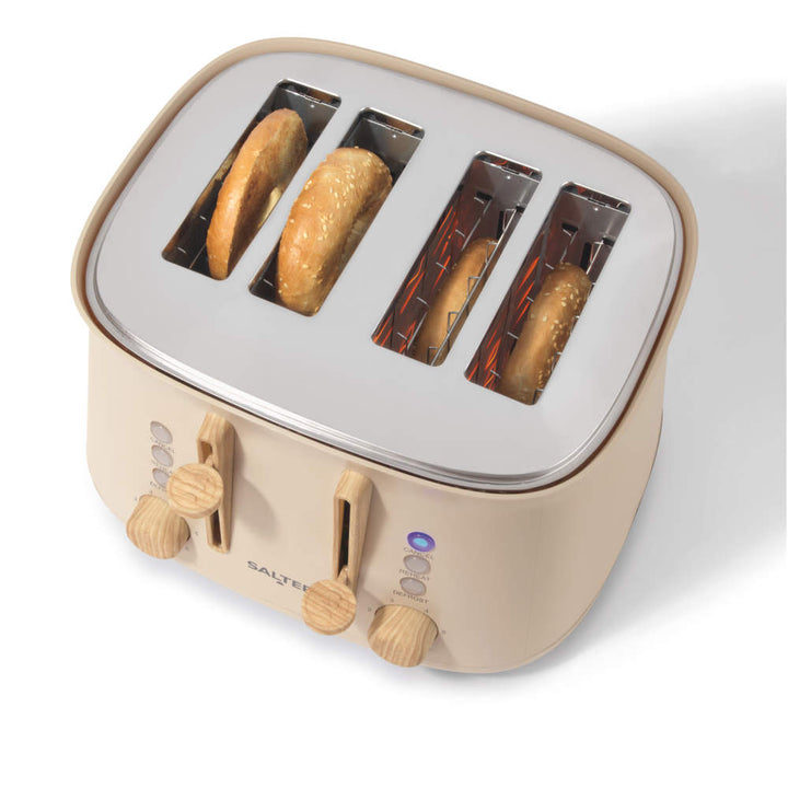 Salter Malmo 4 Slice Toaster Stone