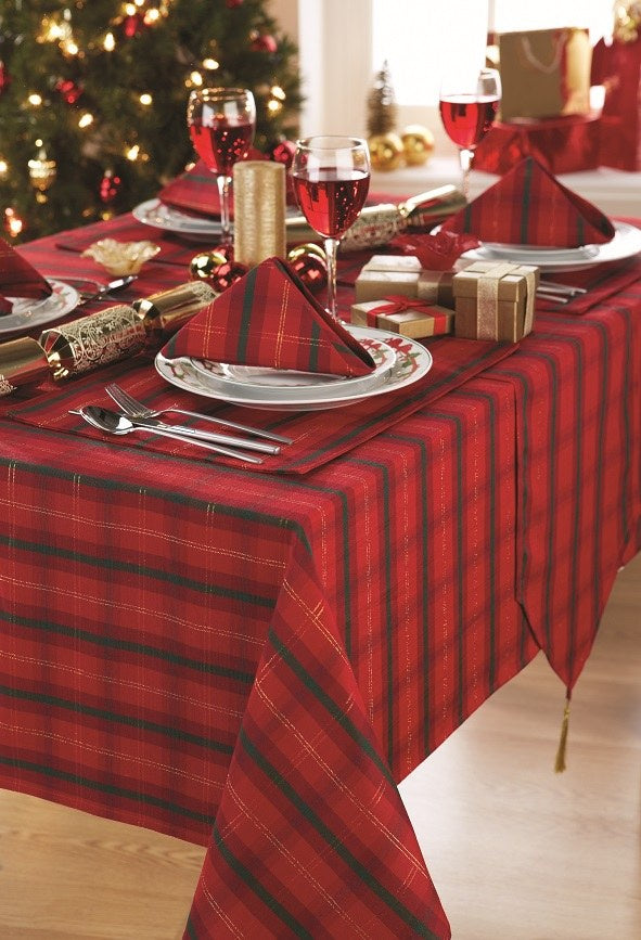 Tartan Table Runner 72in