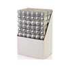 Premier 10 x 60mm Shatterproof Baubles Silver