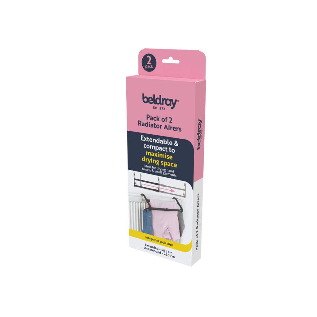 Beldray Over Radiator Airer Set – Pack of 2 Drying Racks