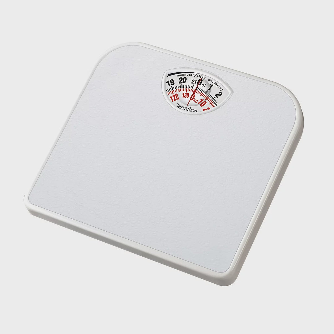 Terraillon Mechanical Bathroom Scales White T101