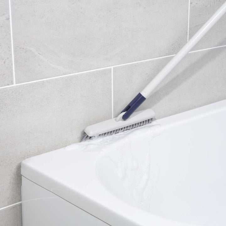 Beldray V-Shaped Scrubbing Brush with Telescopic Handle
