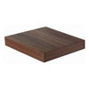 Hudson Floating Shelf 240x240x40 Walnut Effect
