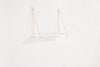 Thames Single Wide Rope Shelf, White Foil (DHD) Image 1