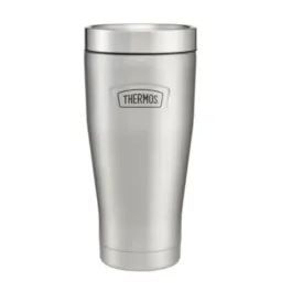 THERMOS ICON Series Stainless Steel Tumbler Matte Stainless Steel16 oz