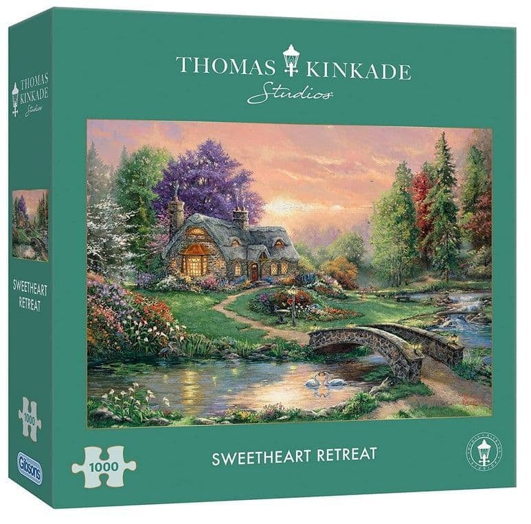 Kinkade Sweetheart Retreat 1000 Piece Jigsaw Puzzle