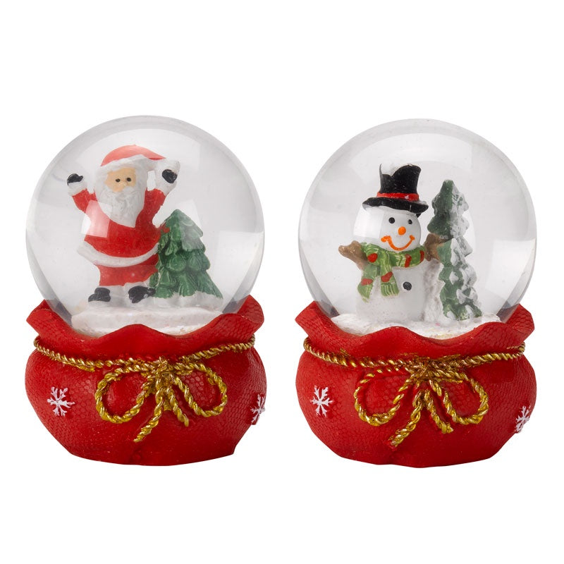 Three Kings Red Velvet SnowSpheres Assorted Designs