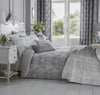 Toile Duvet Cover Set Double Grey