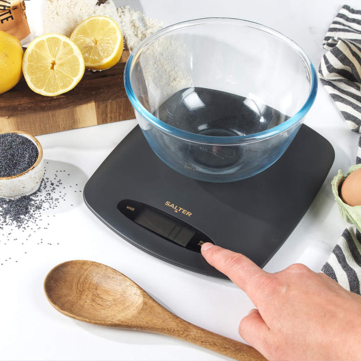 Salter Pebble Digital Kitchen Scale – Grey