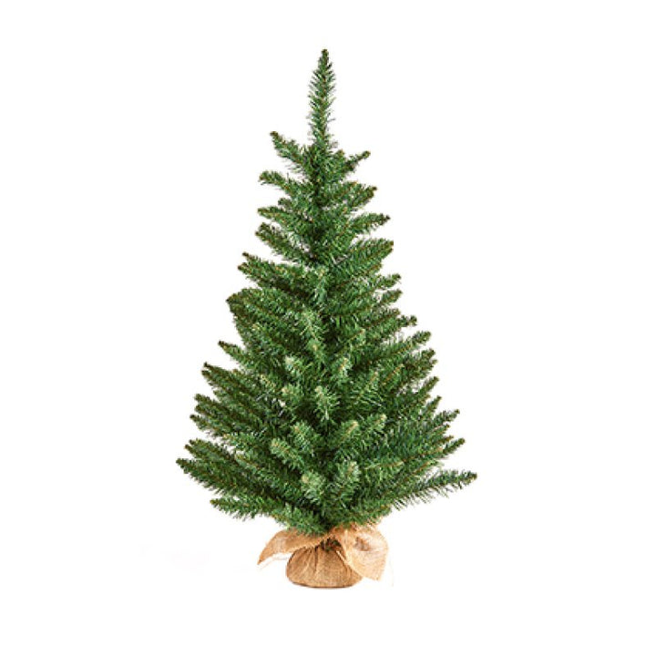 Premier 60cm Green Burlap Table Tree