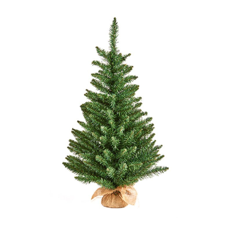 Premier 90cm Green Burlap Tree