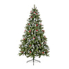 Premier New Jersey Spruce 1.8m Xmas Tree with Cones & Berries