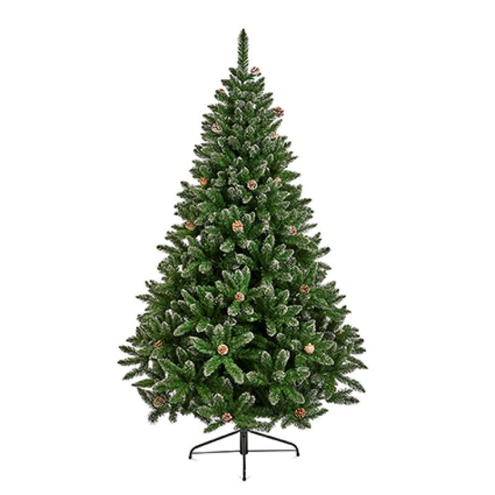 Premier Rocky Mountain Pine 1.8m Xmas Tree with Snow Tipped Cones
