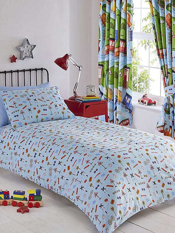 Trains Duvet Cover Set Single