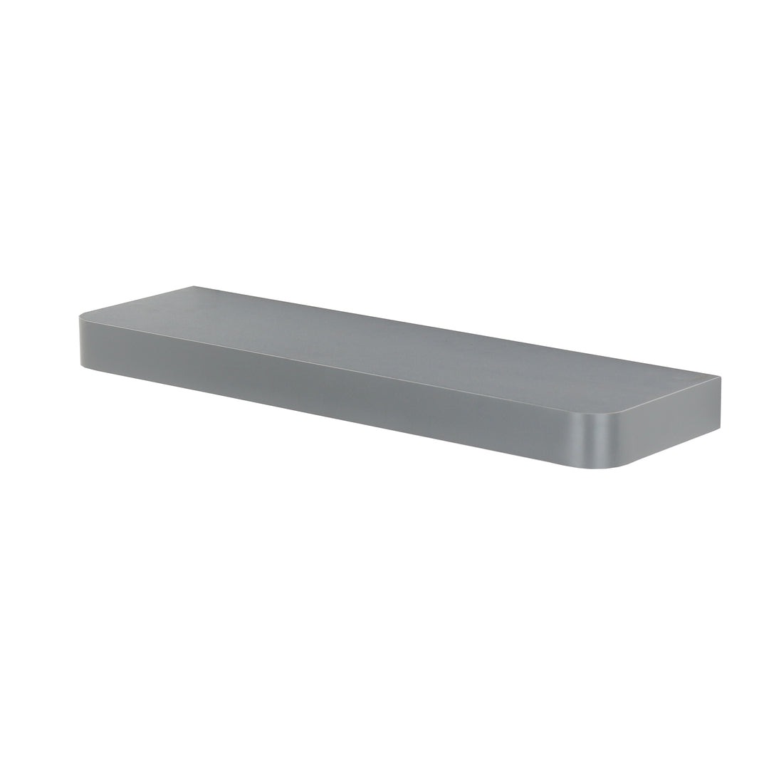 Trent - Narrow Floating Shelf Kit - Matt Grey 50 x 14.5cm (DHD) Image 1