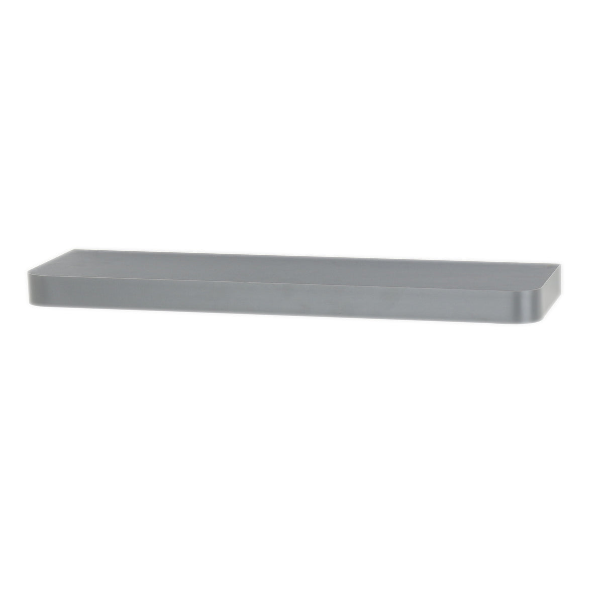 Trent - Narrow Floating Shelf Kit - Matt Grey 80 x 14.5cm (DHD) Image 1