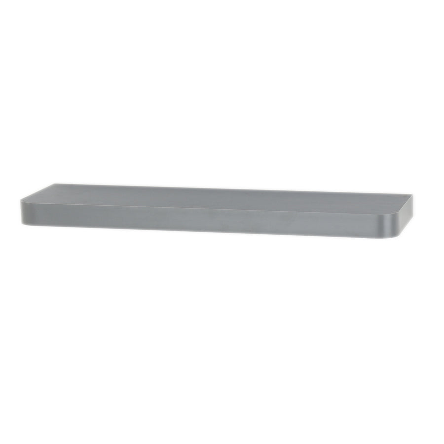 Trent - Narrow Floating Shelf Kit - Matt Grey 80 x 14.5cm (DHD) Image 1