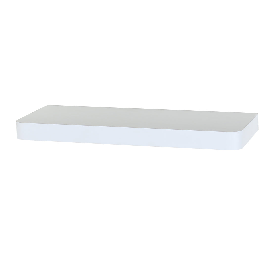 Trent - Narrow Floating Shelf Kit - Matt White 50 x 14.5cm (DHD) Image 1