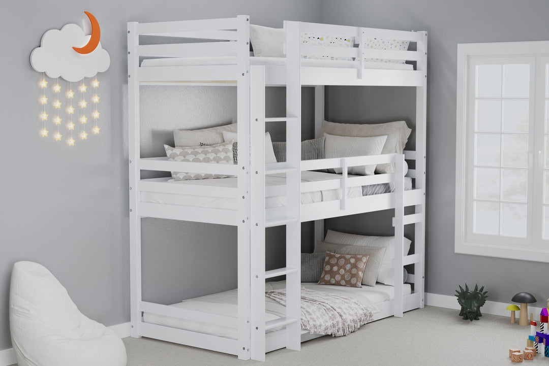 Birlea Tressa Triple Bunk Bed (Self Assembly) (DHD)
