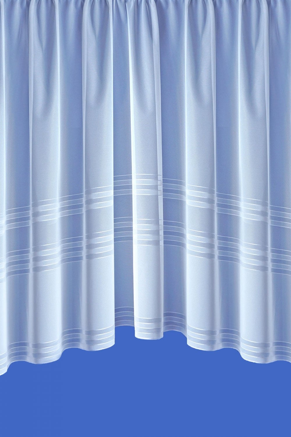 Hudson white jardiniere net curtain