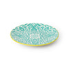 Mikasa Yellow and Blue Geometric Stoneware Side Plate, 18cm