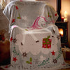 Wishing for Unicorns Fleece Throw
