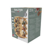 Salter Bamboo Rotating Spice Rack – 12 Refillable Glass Jars