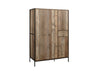 Birlea Urban 4 Door Wardrobe (Self Assembly) (DHD)