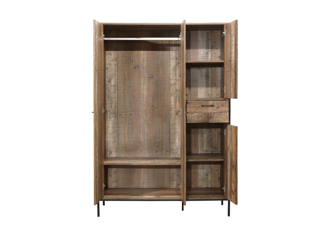Birlea Urban 4 Door Wardrobe (Self Assembly) (DHD)