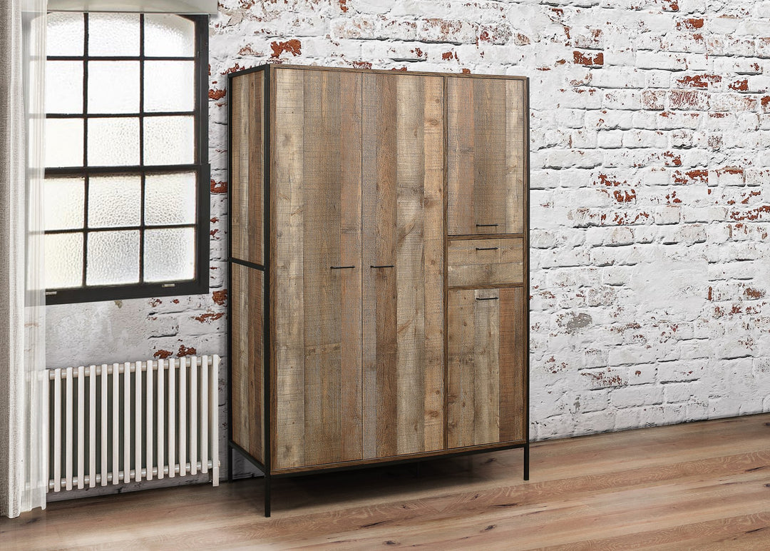 Birlea Urban 4 Door Wardrobe (Self Assembly) (DHD)