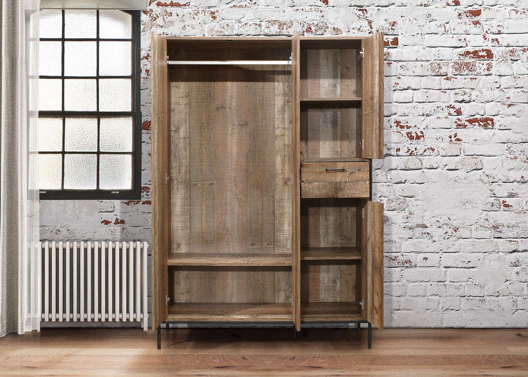 Birlea Urban 4 Door Wardrobe (Self Assembly) (DHD)