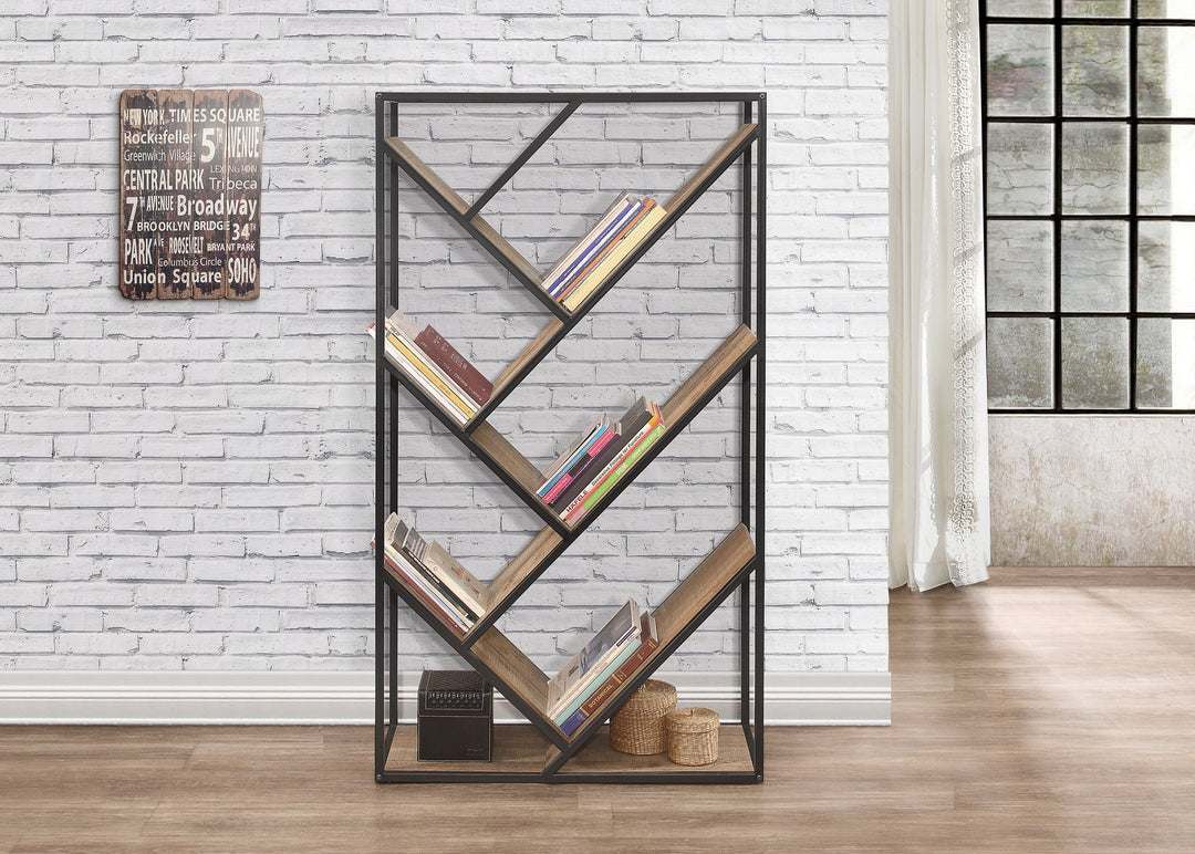 Birlea Urban Diagonal Bookcase (Self Assembly) (DHD)