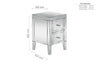Birlea Valencia 2 Drawer Bedside (DHD)