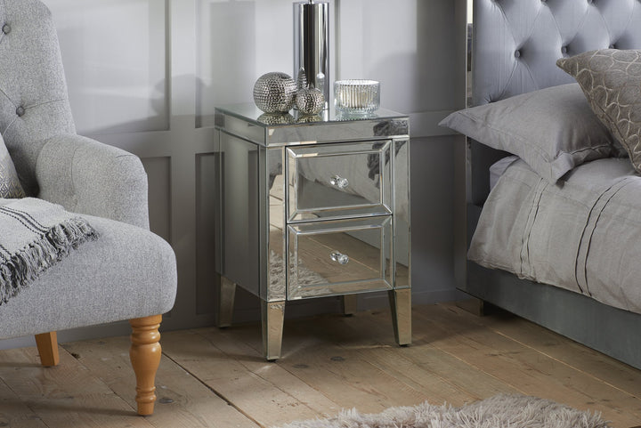 Birlea Valencia 2 Drawer Bedside (DHD)