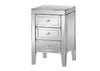 Birlea Valencia 3 Drawer Bedside (DHD)