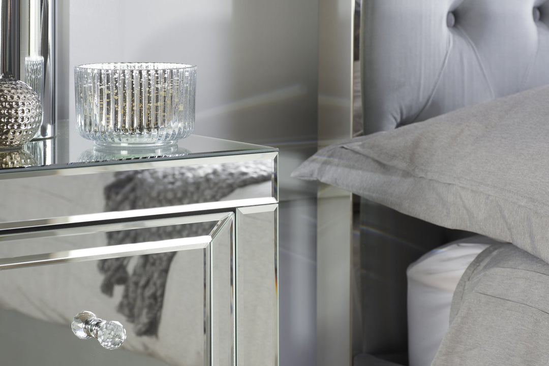 Birlea Valencia 3 Drawer Bedside (DHD)