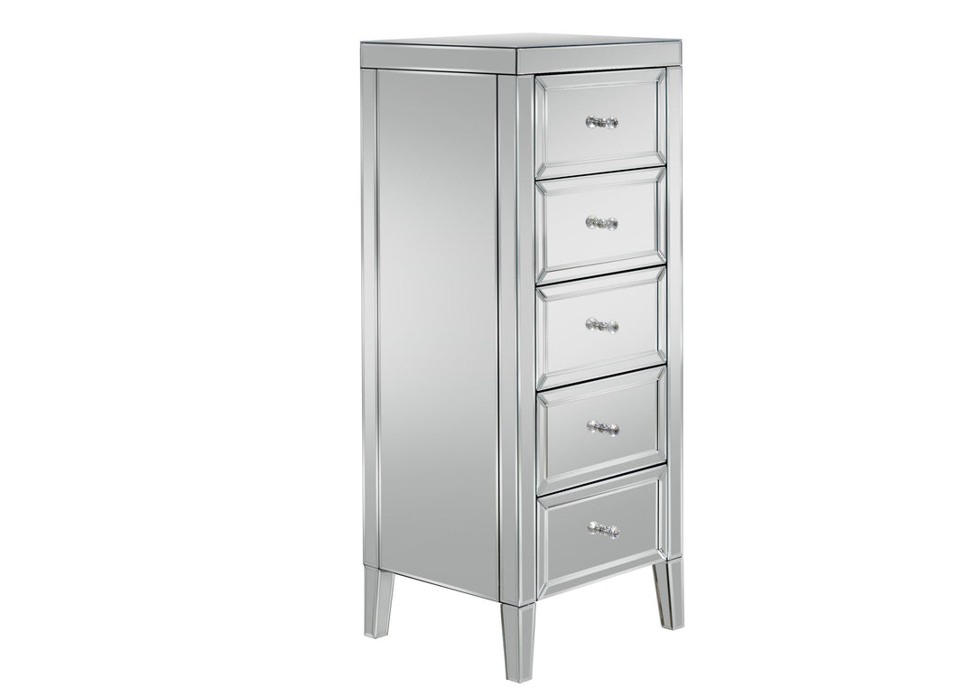 Birlea Valencia 5 Drawer Narrow Chest (DHD)