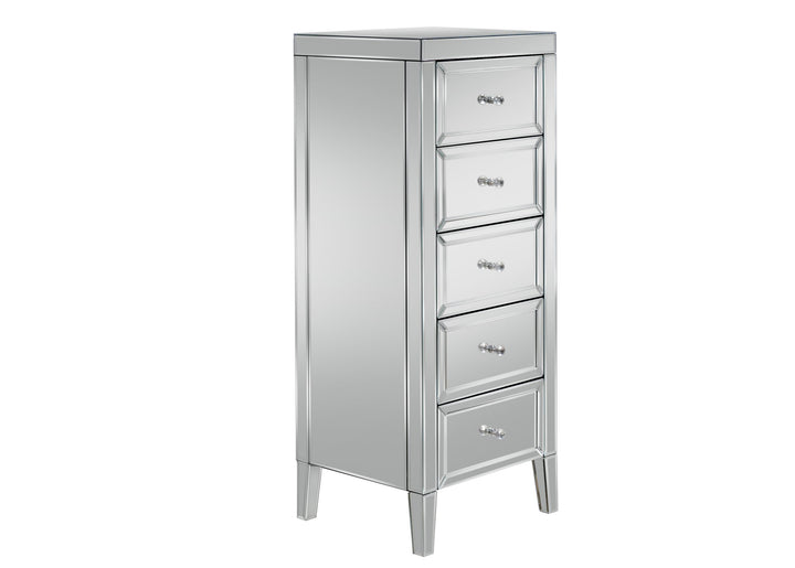 Birlea Valencia 5 Drawer Narrow Chest (DHD)