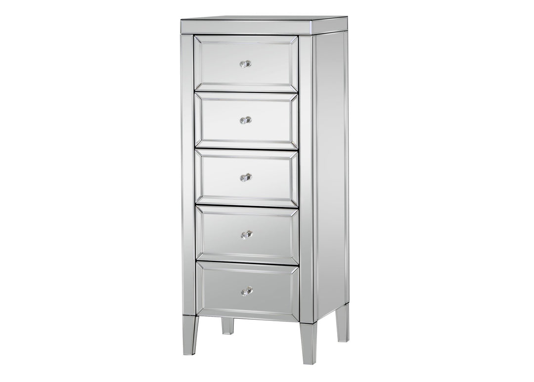Birlea Valencia 5 Drawer Narrow Chest (DHD)