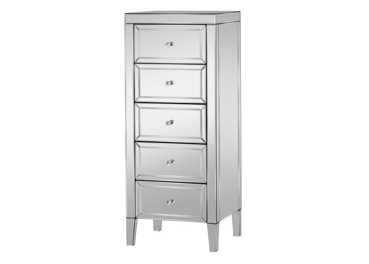Birlea Valencia 5 Drawer Narrow Chest (DHD)