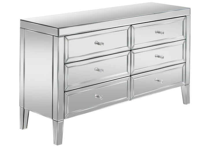 Birlea Valencia 6 Drawer Chest (DHD)