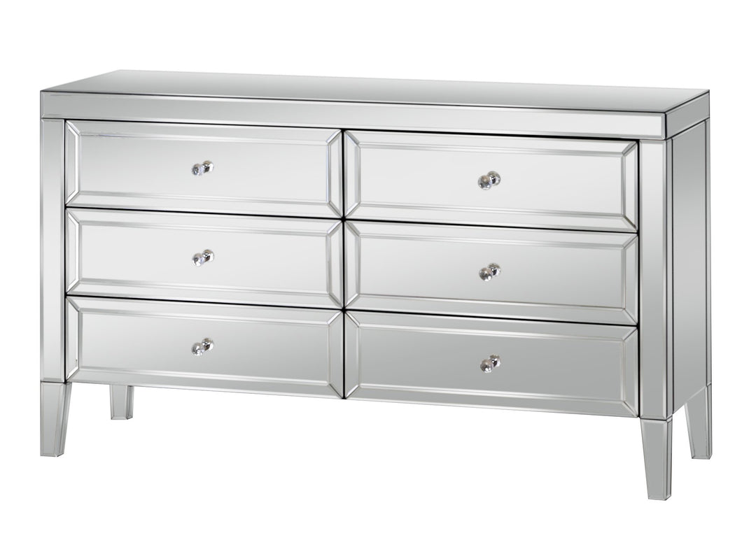 Birlea Valencia 6 Drawer Chest (DHD)