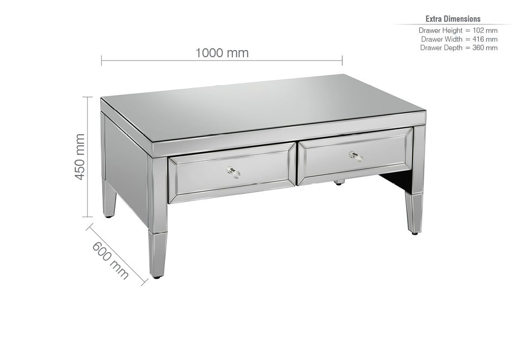 Birlea Valencia Coffee Table (DHD)