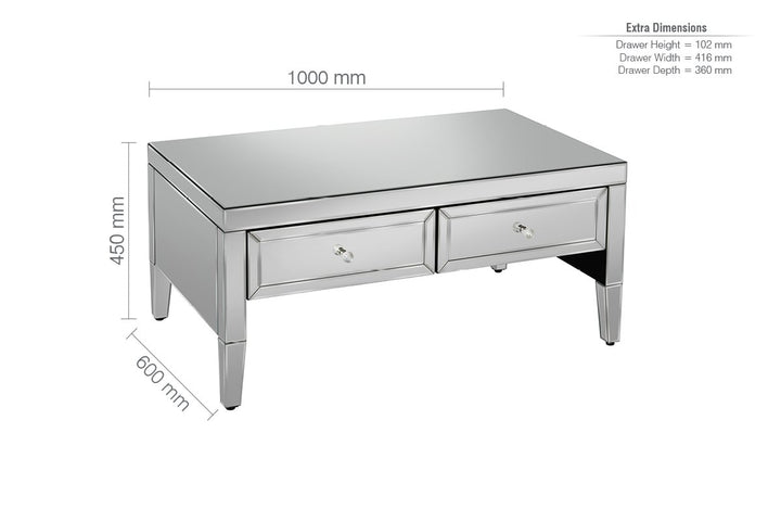 Birlea Valencia Coffee Table (DHD)