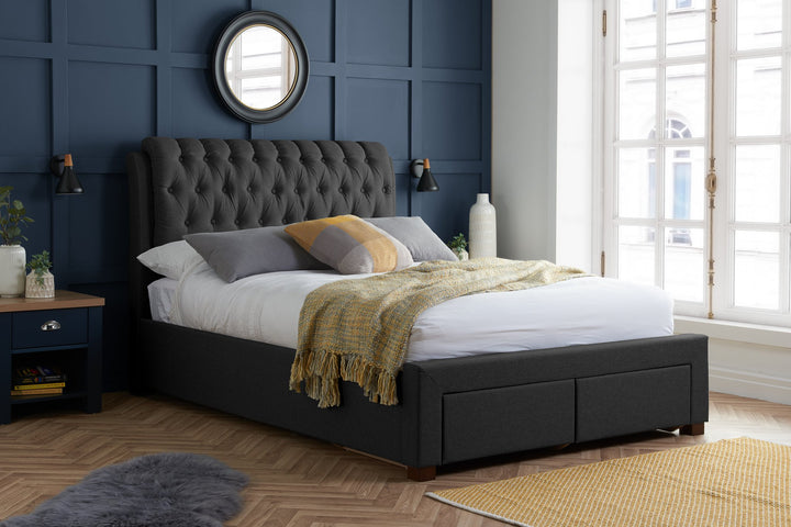 Birlea Valentino Bed (Self Assembly) (DHD)