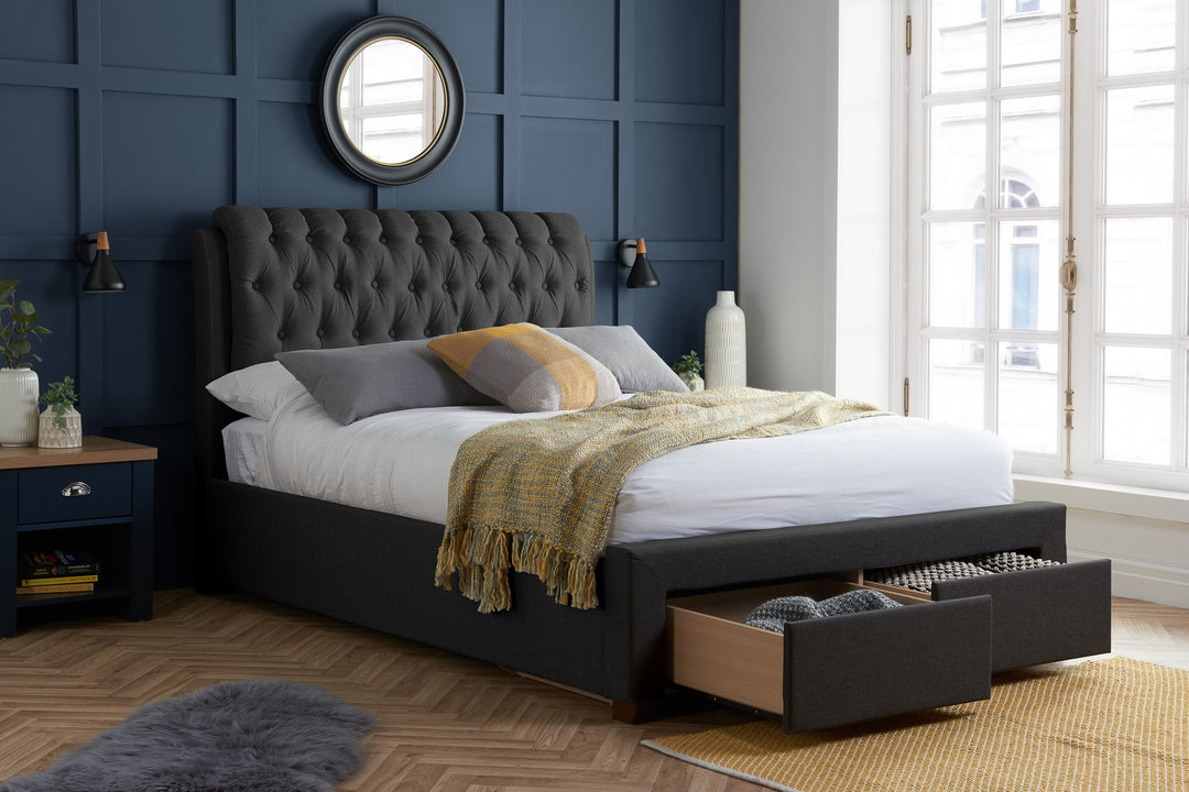Birlea Valentino Bed (Self Assembly) (DHD)